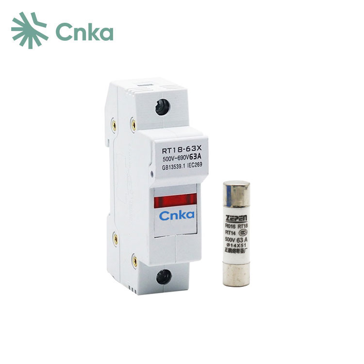 Giá đỡ cầu chì AC 14x51mm